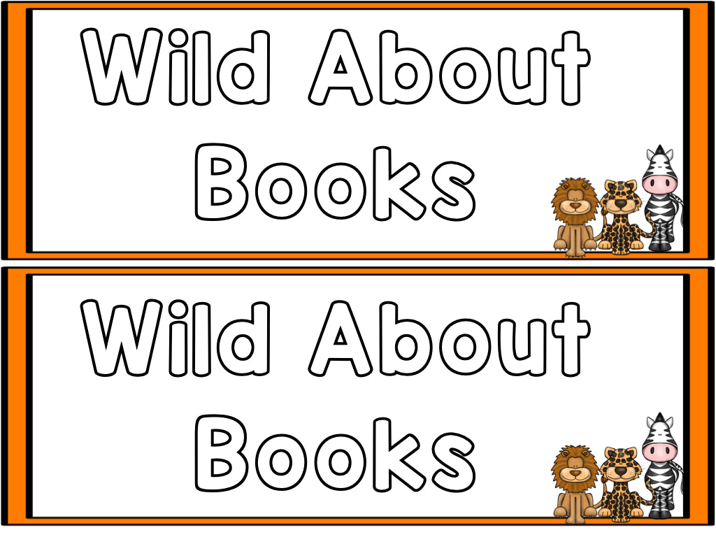 Read It Up! Wild About Books