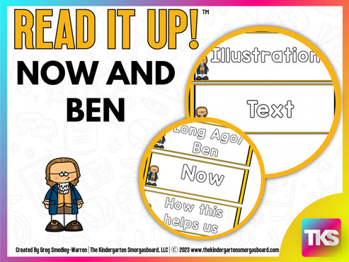 Read It Up! Now and Ben – The Kindergarten Smorgasboard Online Store