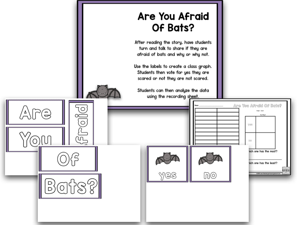 There Was an Old Lady Who Swallowed a Bat Reading Comprehension Activities - Read It Up!