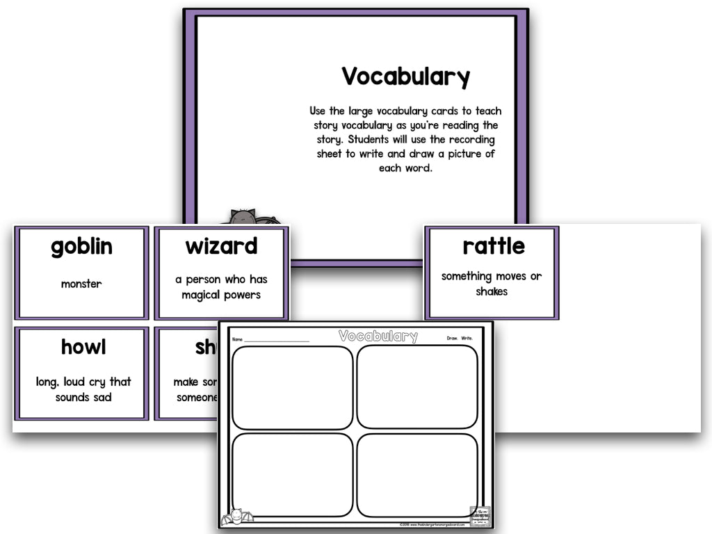 There Was an Old Lady Who Swallowed a Bat Reading Comprehension Activities - Read It Up!