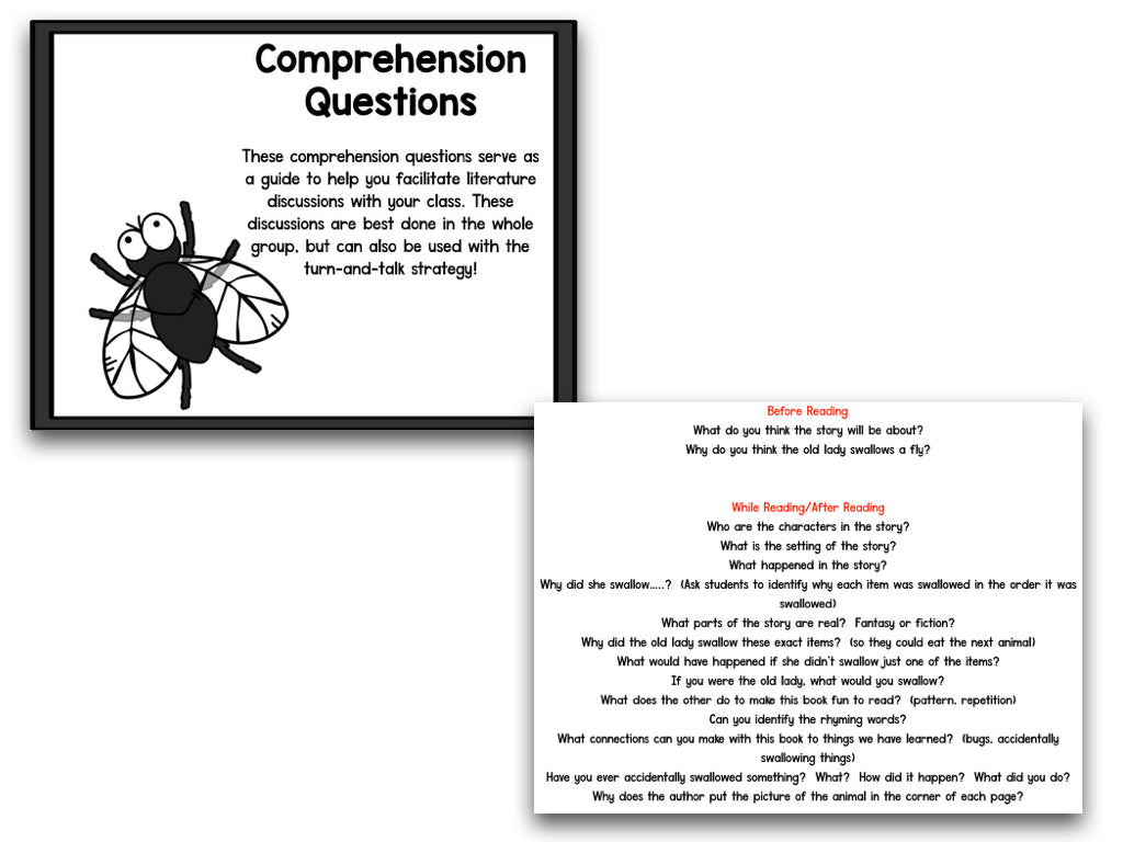 Read It Up! There Was an Old Lady Who Swallowed a Fly