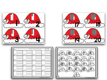 Santa Puzzles: Letters, Sounds, Numbers, and Counting