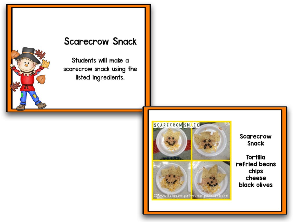 Scarecrow Math, Literacy and Writing Pack