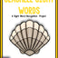 Seashell Sight Words Editable Project