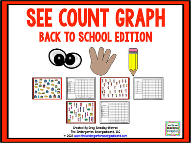 See, Count, Graph: Back to School Edition