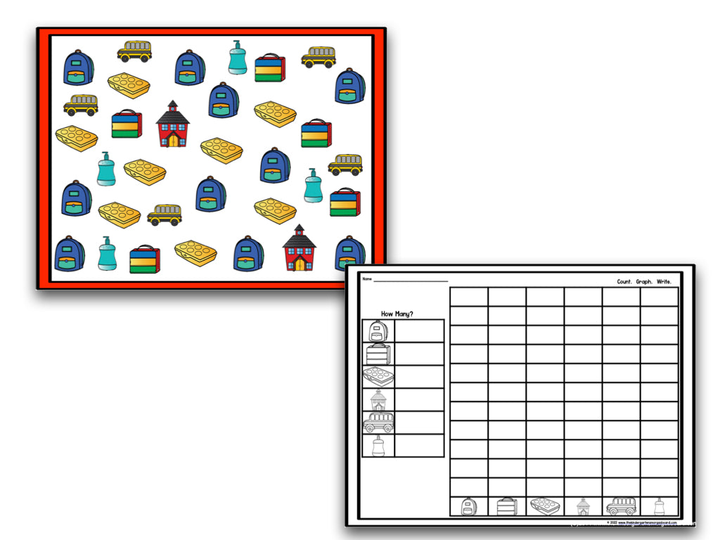 See, Count, Graph: Back to School Edition