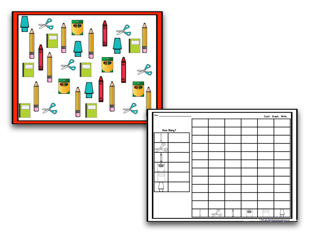 See, Count, Graph: Back to School Edition