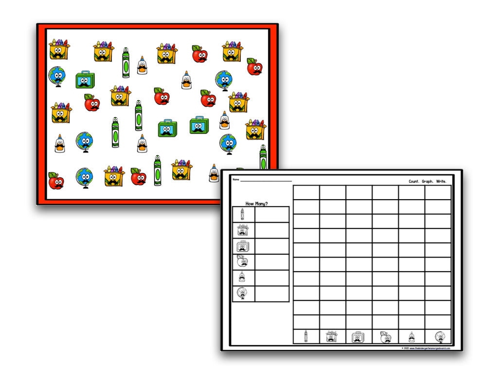 See, Count, Graph: Back to School Edition