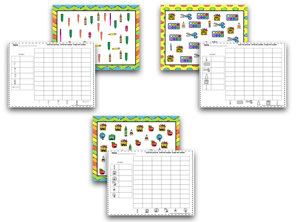 Digital See Count Graph - Back To School Edition