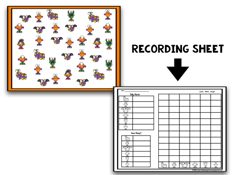See, Count, Graph: October Edition – The Kindergarten Smorgasboard ...
