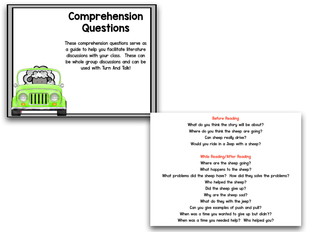 Read It Up! Sheep in a Jeep