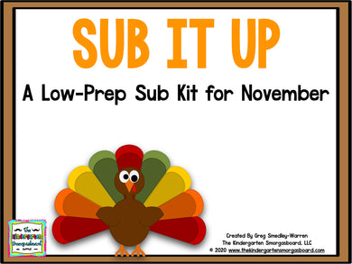 Sub It Up! November