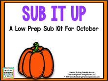Sub It Up! October