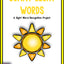 Sunny Sight Words Recognition Project