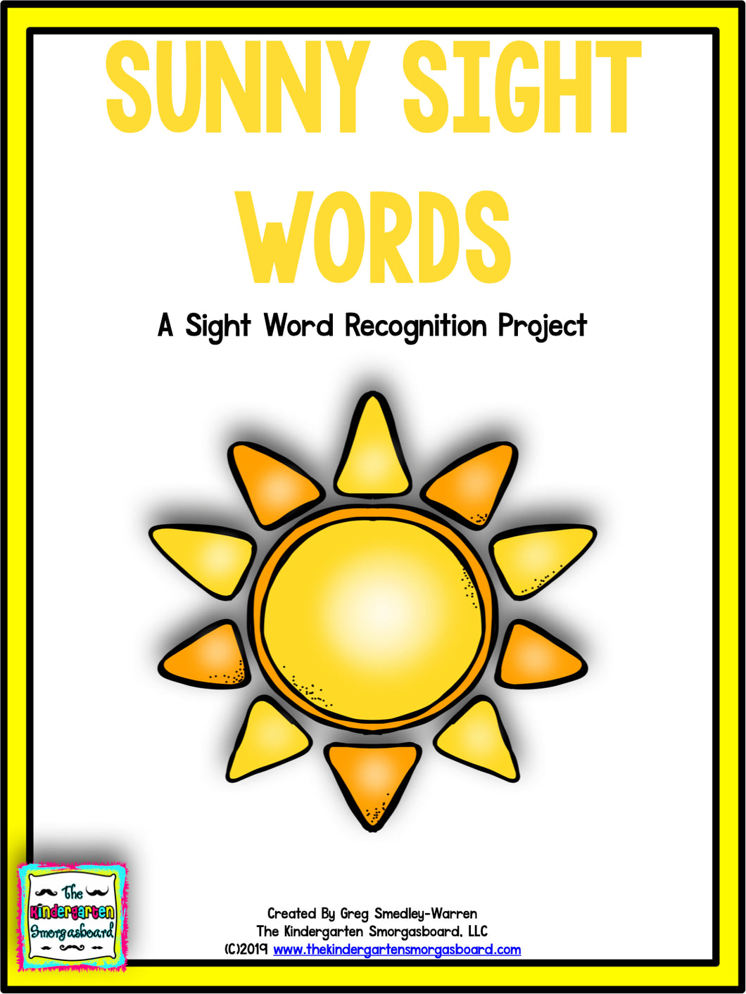 Sunny Sight Words Recognition Project