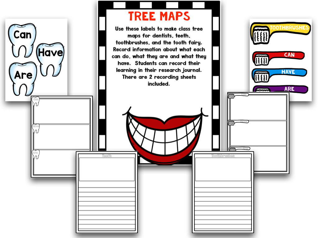 Teeth! A Dental Health Research and Writing Project