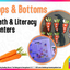 Tops and Bottoms: Carrot Math and Literacy Centers