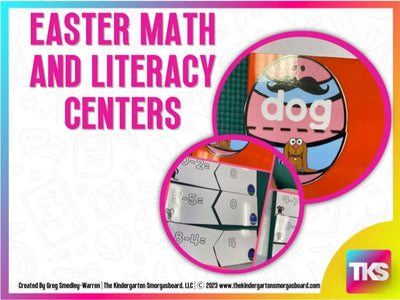 HIGH-YA! Ninja Bunny Easter Math and Literacy Centers