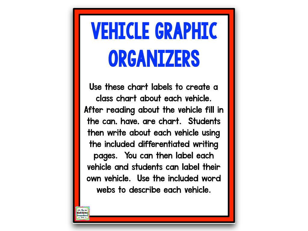 Transportation: A Research and Writing Project PLUS Centers!