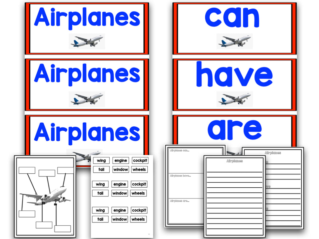 Transportation: A Research and Writing Project PLUS Centers!