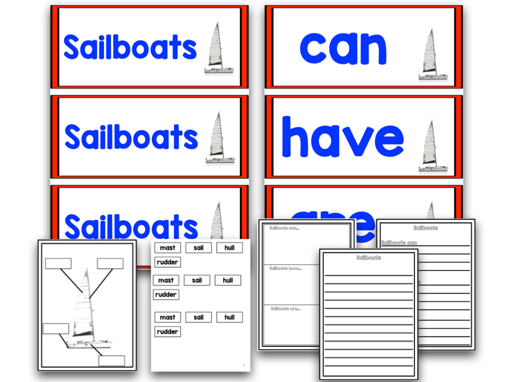 Transportation: A Research and Writing Project PLUS Centers!