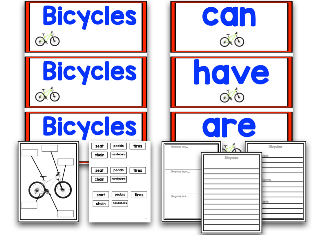 Transportation: A Research and Writing Project PLUS Centers!