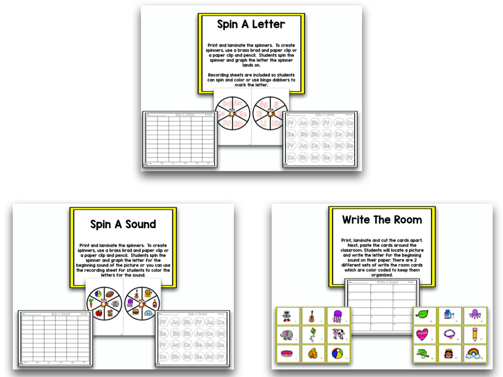 What Does the Fox Say? A Word Work BUNDLE!