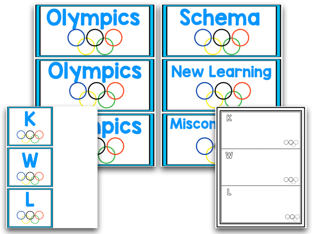 Winter Games: A Research and Writing Project PLUS Centers!