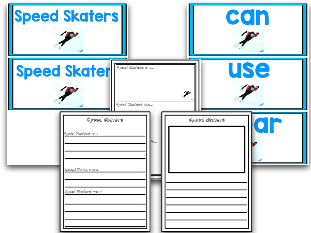 Winter Games: A Research and Writing Project PLUS Centers!