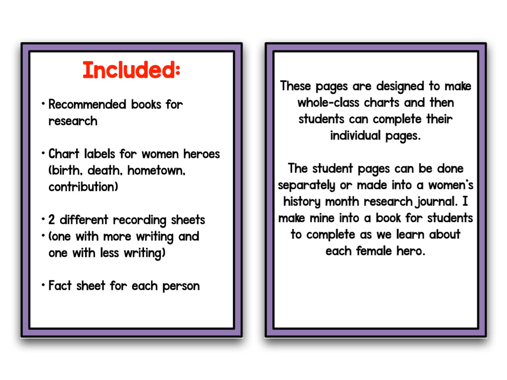 Women's History Research Project