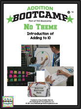 Addition Bootcamp: Adding to 10 (No Theme)