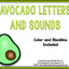 Avocado Letters and Sounds