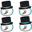 Build a Snowman Editable Sight Words Project