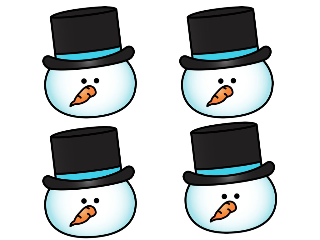 Build a Snowman Editable Sight Words Project