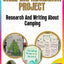 Camping: A Research and Writing Project PLUS Centers!