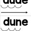 CVC-E Word Blending Cards
