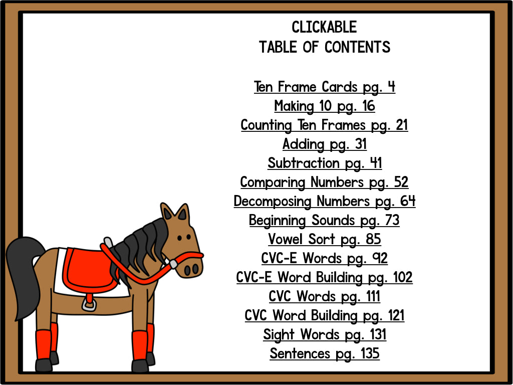 Down the Stretch: Kentucky Derby Math and Literacy Centers