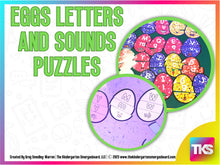 Egg Letters and Sounds Puzzles