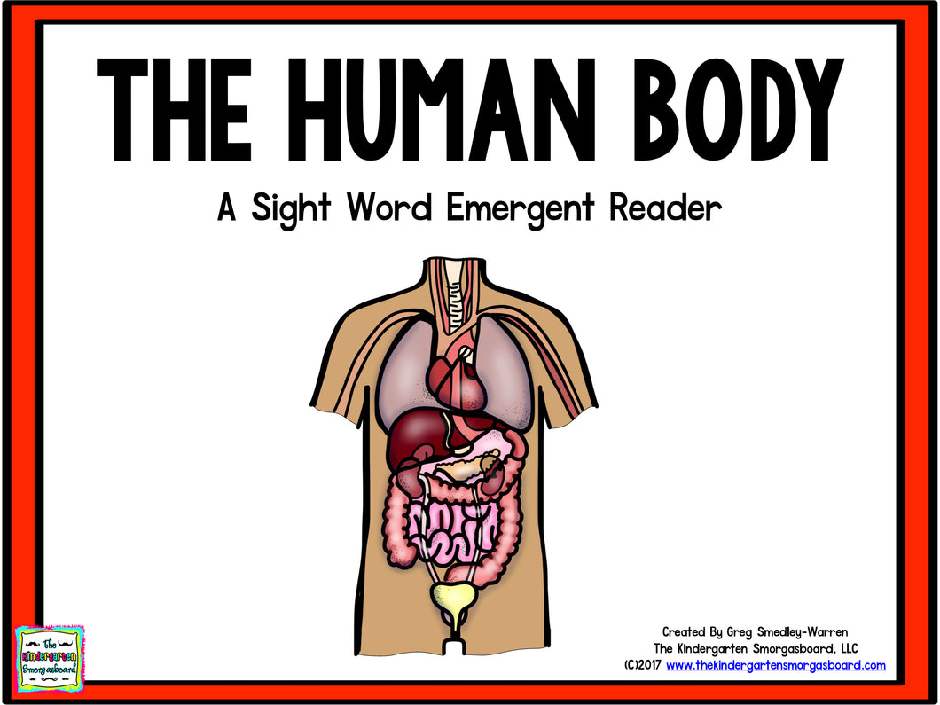 The Human Body Emergent Reader