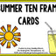Summer Ten Frame Cards