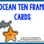 Ocean Ten Frame Cards