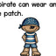 Pirates! Emergent Reader