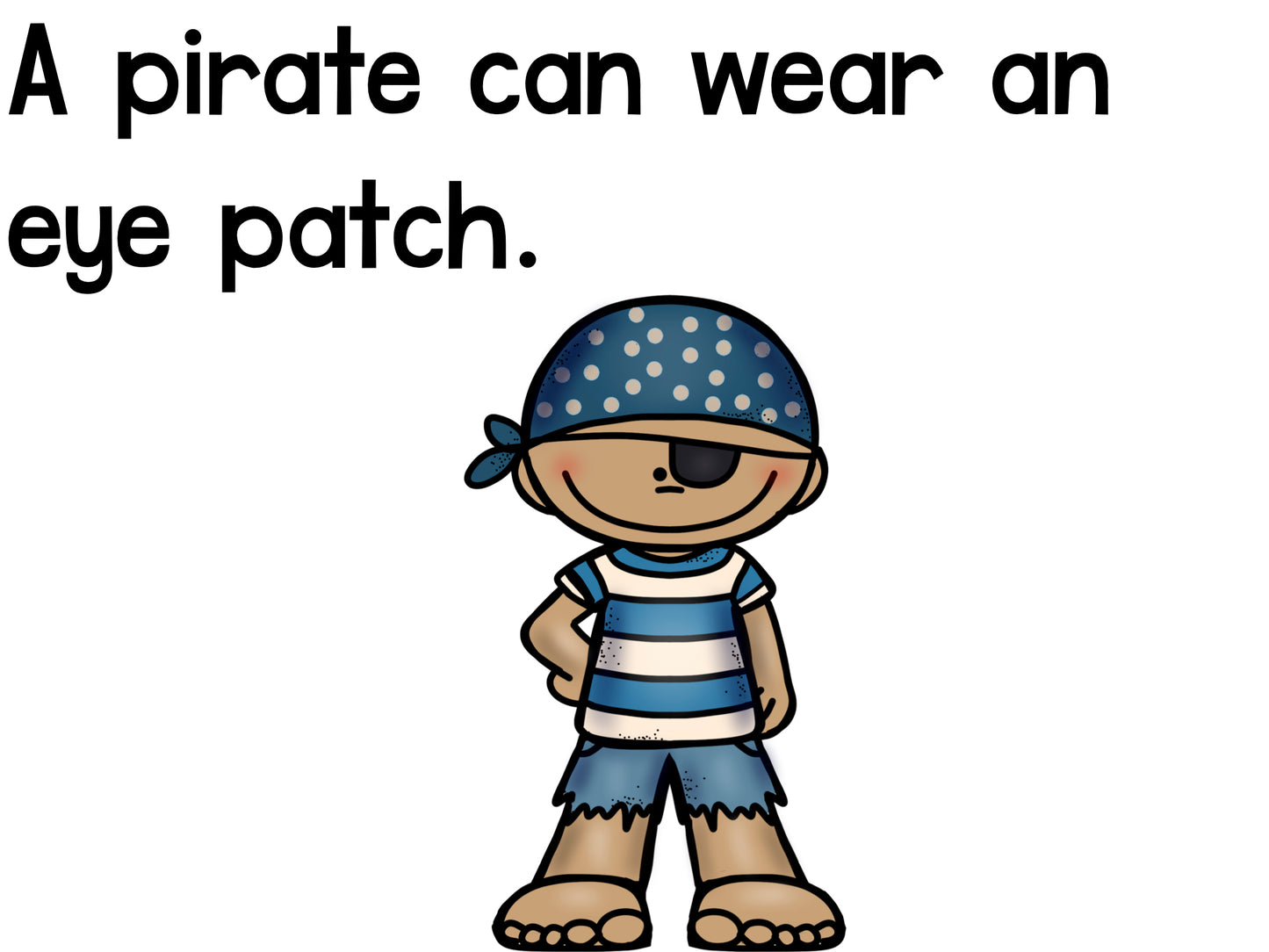 Pirates! Emergent Reader