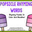 Popsicle Rhyming Words