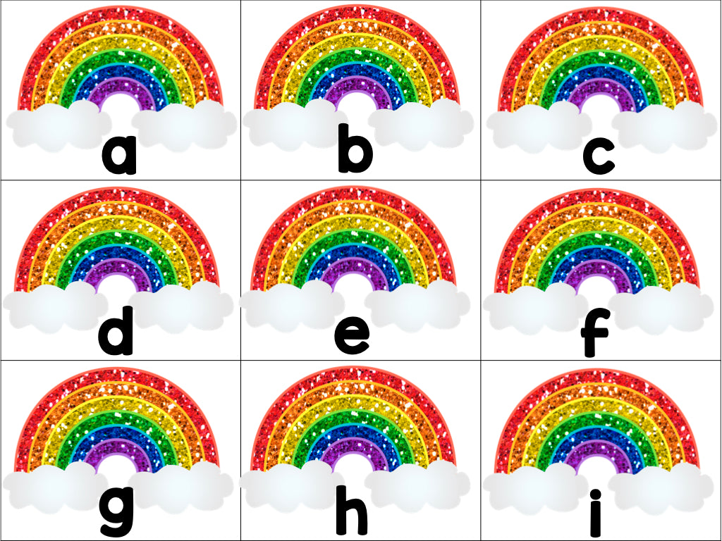 Rainbow Letters & Sounds Freebie