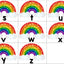 Rainbow Letters & Sounds Freebie
