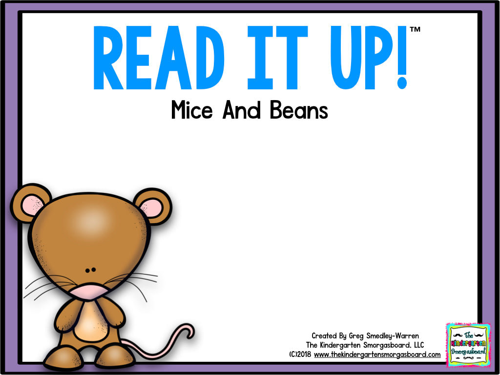 Read It Up! Mice and Beans