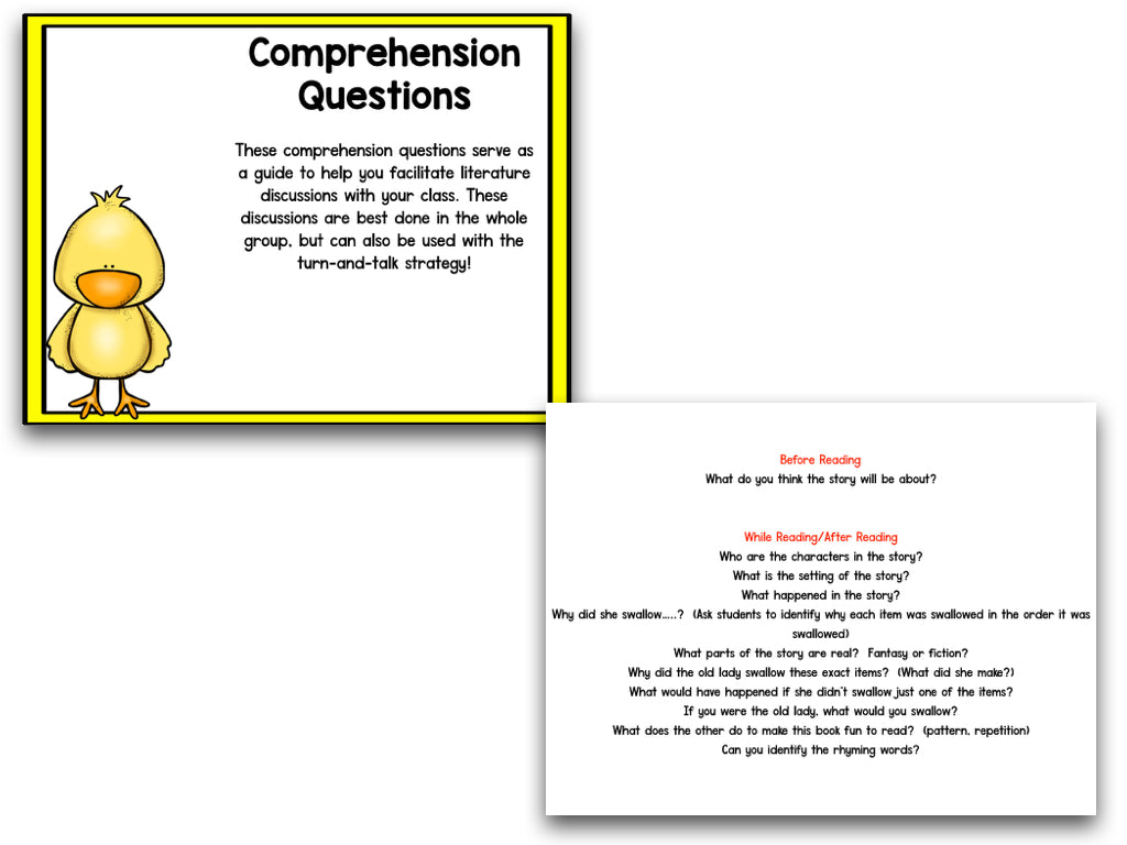 Read It Up! There Was An Old Lady Who Swallowed a Chick