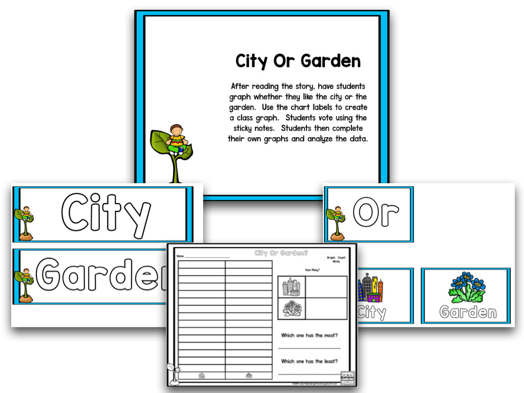 Read It Up! The Curious Garden – The Kindergarten Smorgasboard Online Store