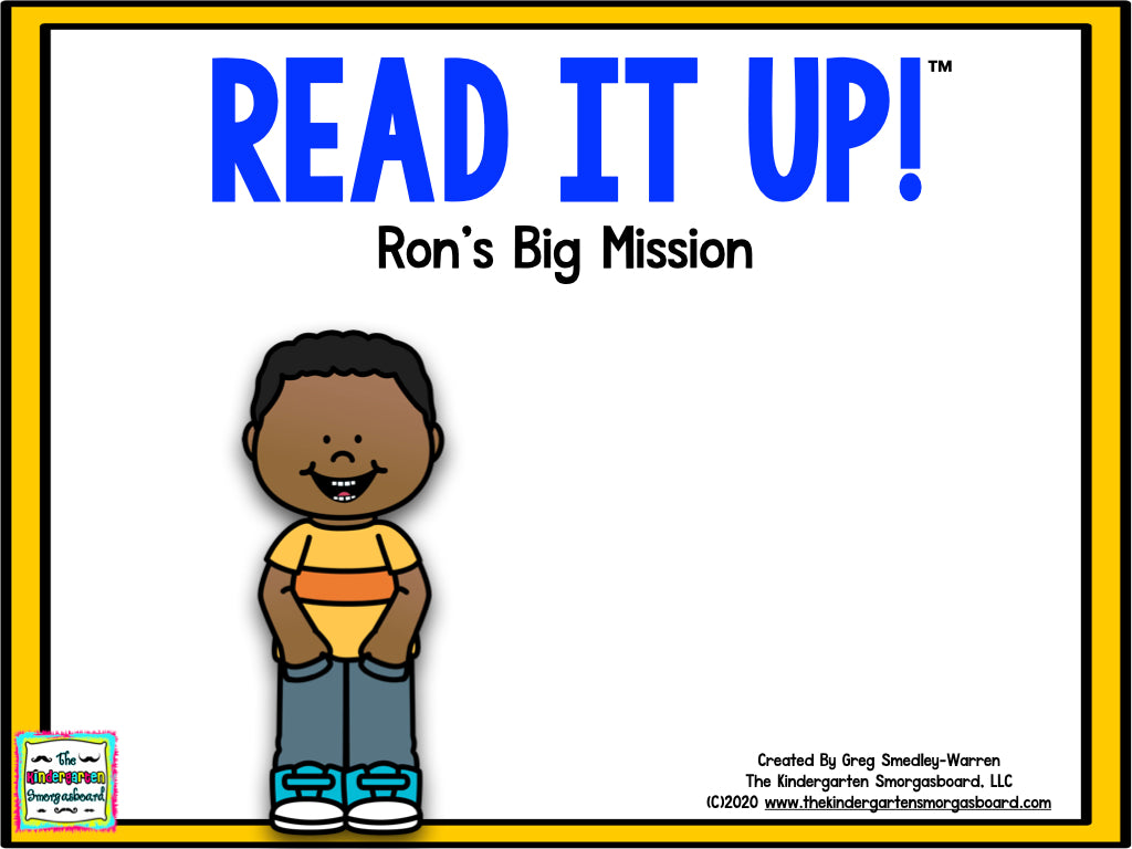 Read It Up! Ron's Big Mission